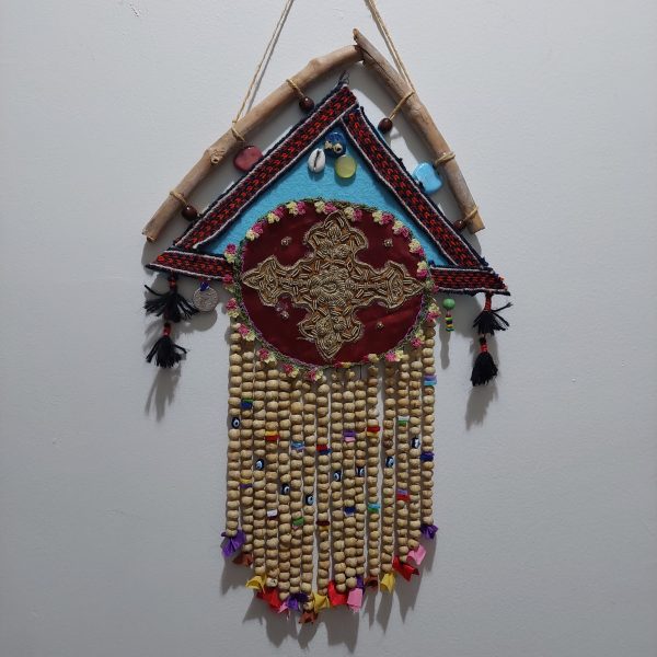 Üzerlik Üçgen İşlemeli Nazarlık